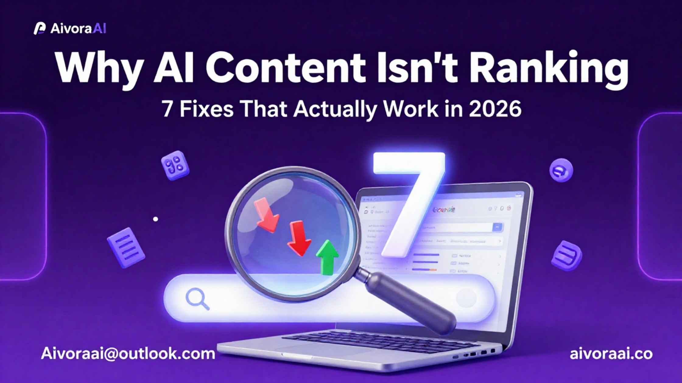 Why AI Content Isn't Ranking Banner