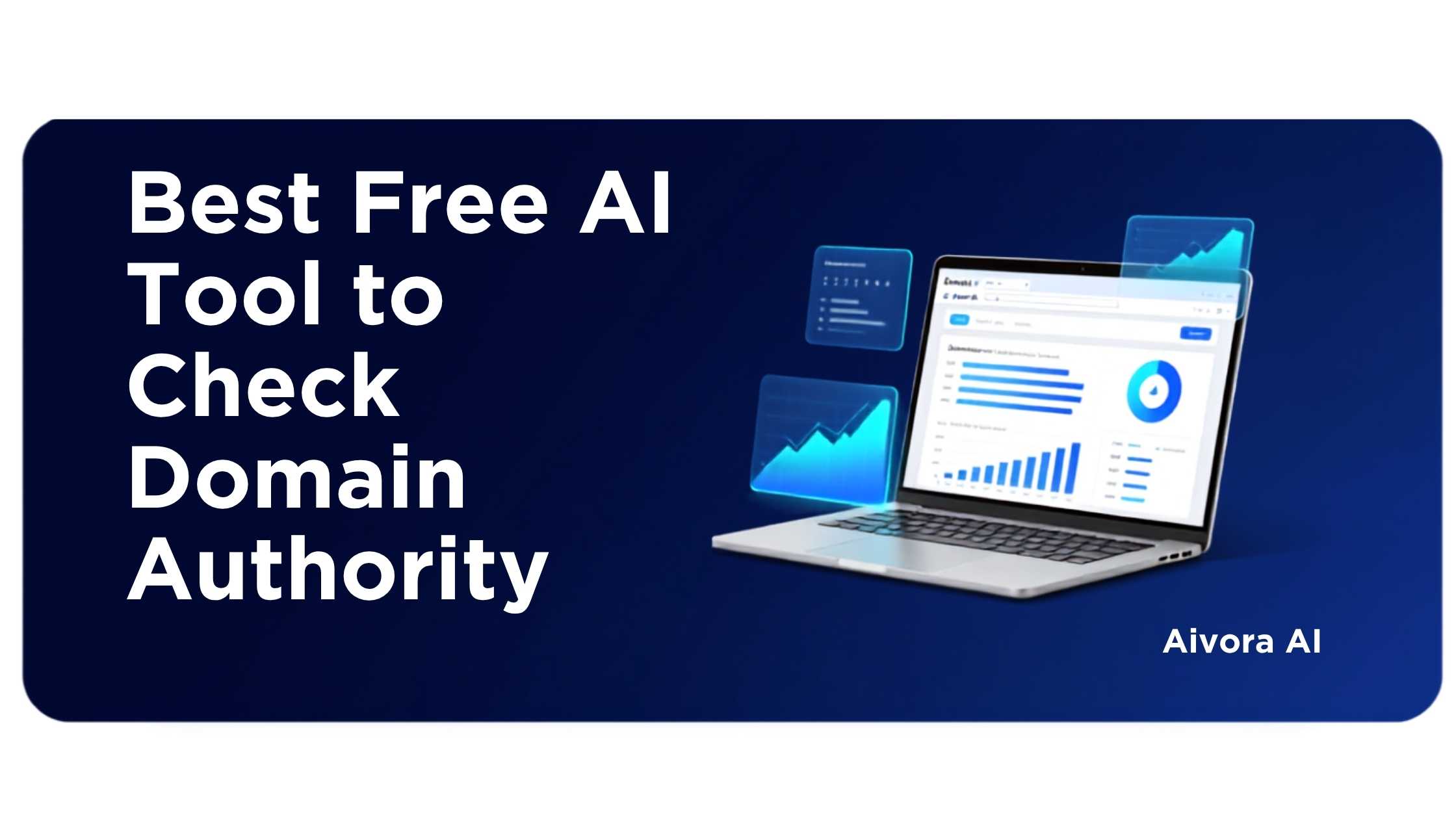 best free AI tool to check domain authority showing a dashboard with SEO metrics