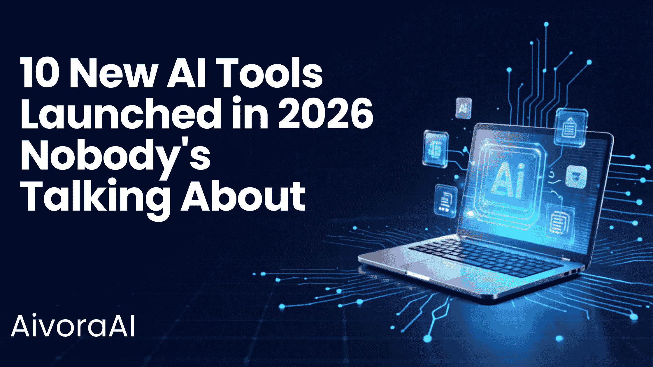 10 New AI Tools Launched in 2026