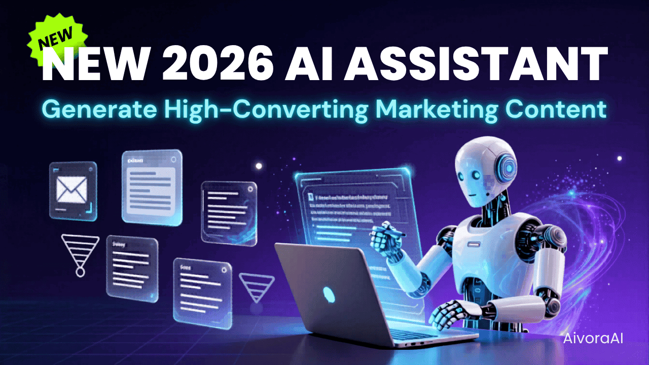 NEW 2026 AI Assistant - Generate High-Converting Marketing Content