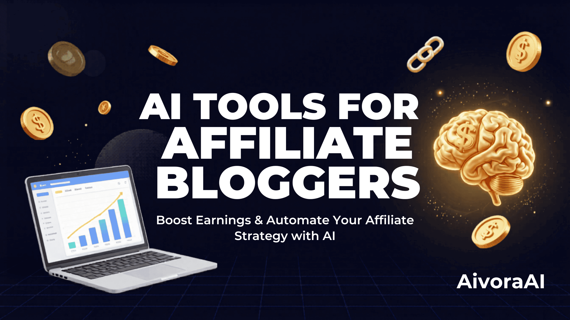 AI Tools for Affiliate Bloggers - Dashboard showing affiliate earnings and AI content creation