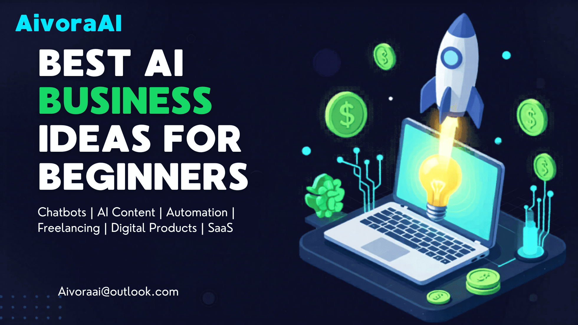 Best AI Business Ideas for Beginners 2026 - Startup opportunities and AI tools