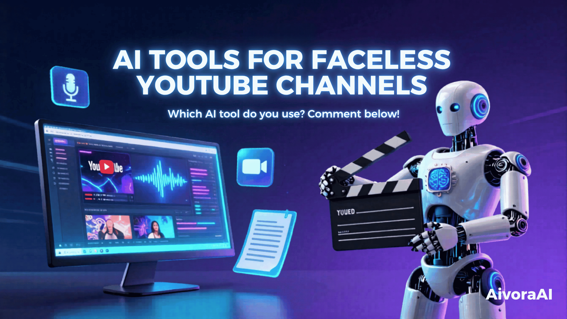 AI Tools for Faceless YouTube Channels 2026