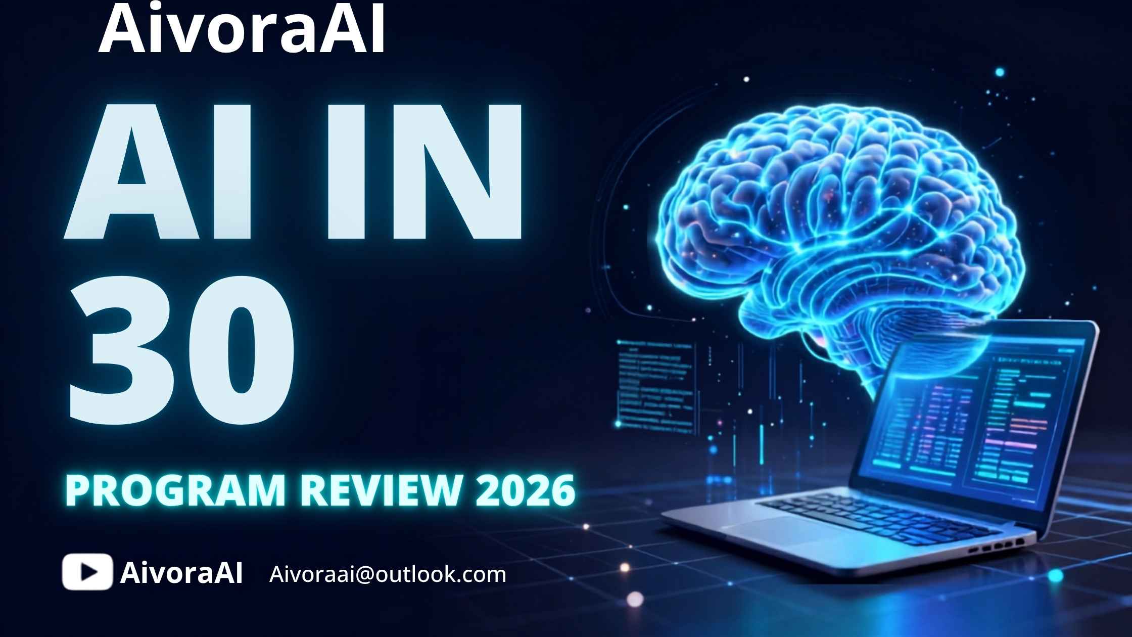 AI in 30 Program Review 2026 Banner