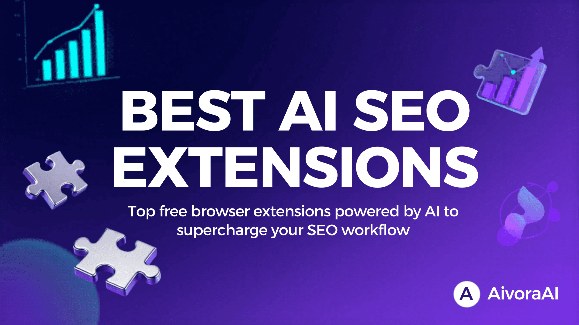 Best AI SEO Extensions - Chrome browser showing SEO analysis and keyword data