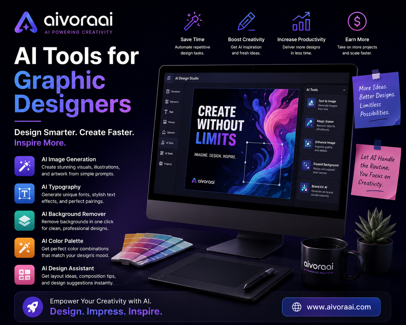 Best AI Tools for Graphic Designers 2026