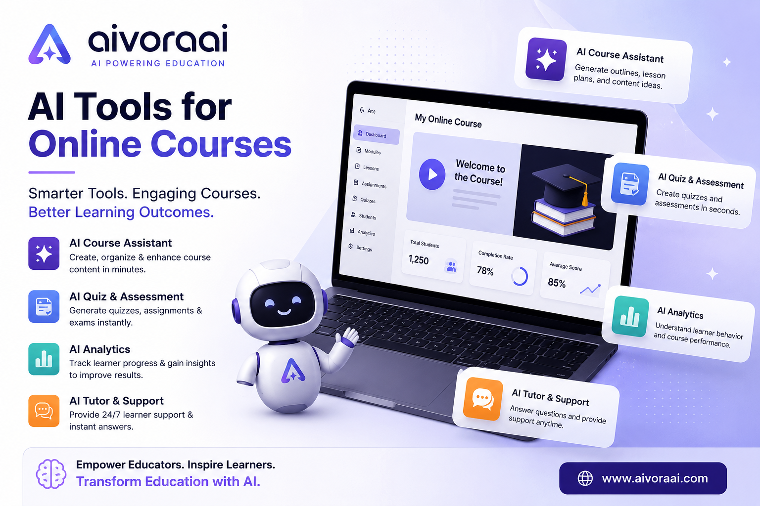 Best AI Tools for Online Courses 2026
