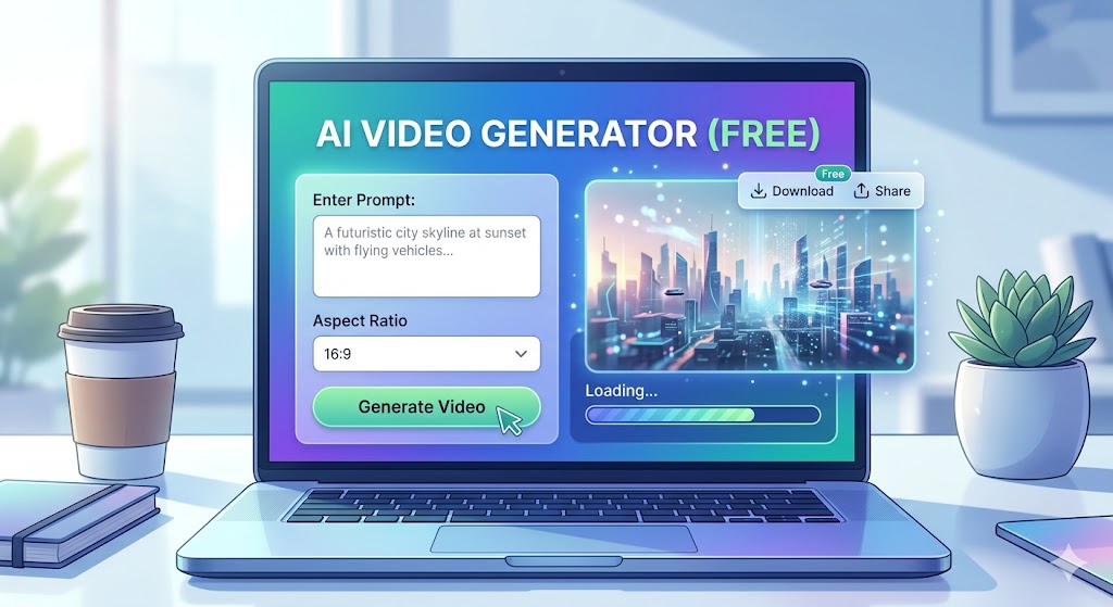 AI Video Generator Free - Best free AI video tools no signup