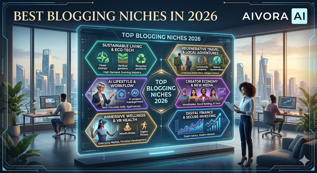 Best Blogging Niches in 2026 - Profitable topics and monetization strategies