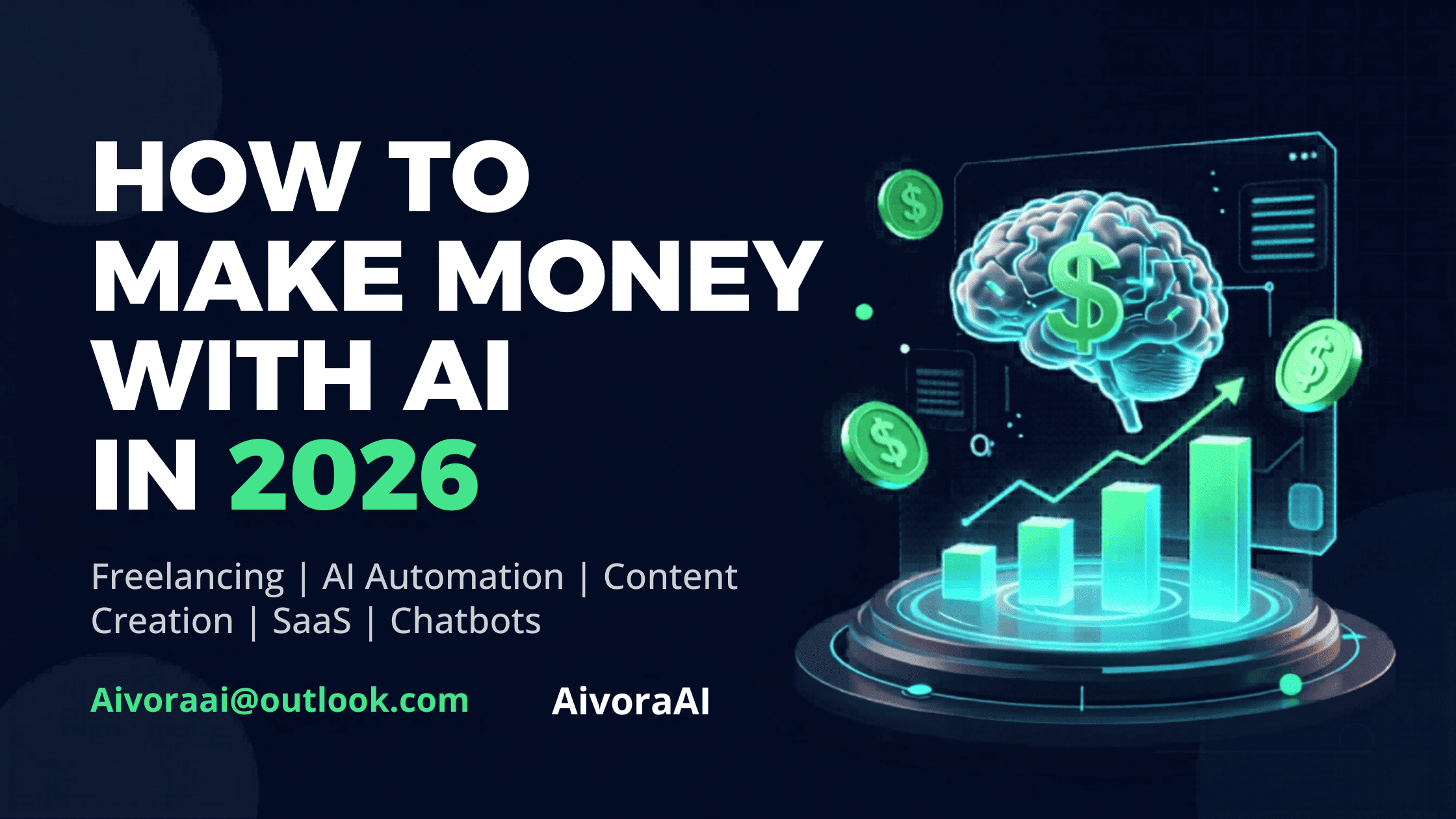 How to Make Money with AI in 2026 - Income strategies and AI business models