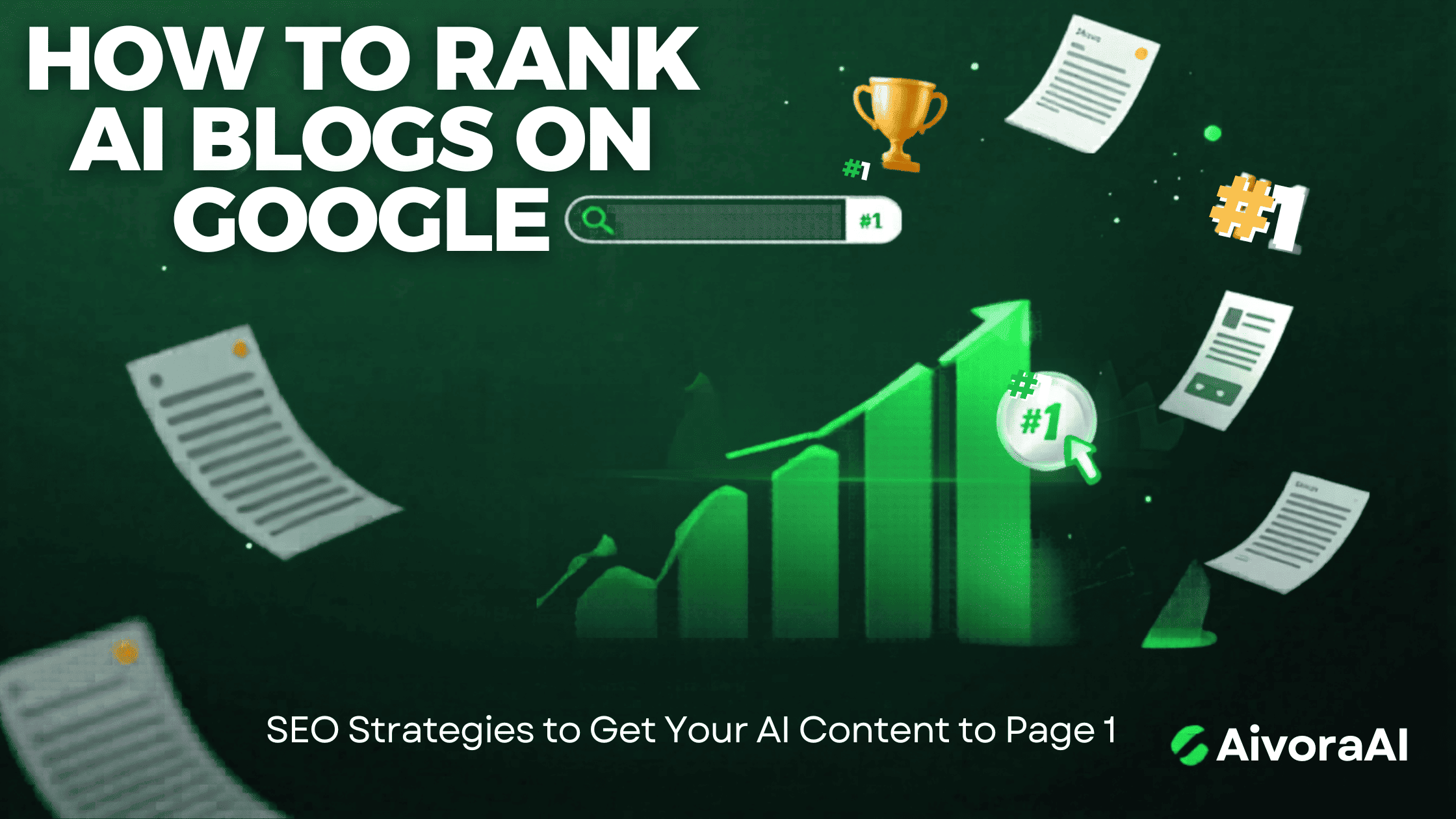 How to Rank AI Blogs on Google - SEO dashboard showing rankings and analytics
