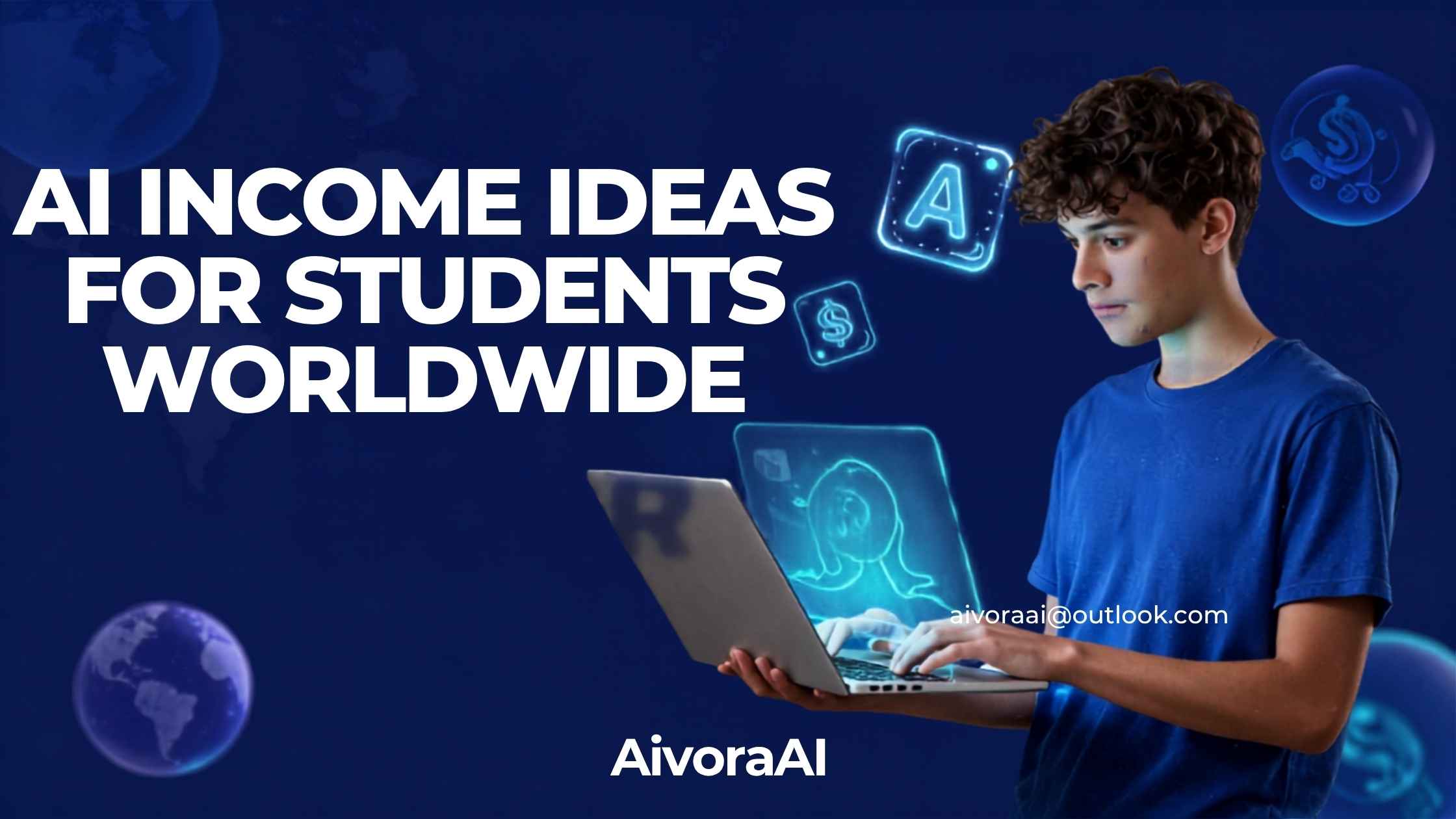 AI Income Ideas for Students Worldwide Banner